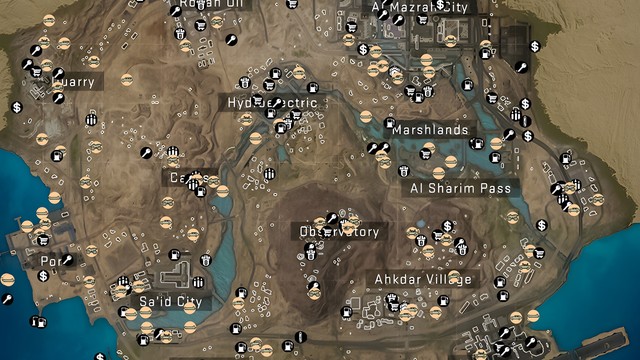 Al MazrahCall of Duty: Warzone 2.0 Interactive Map