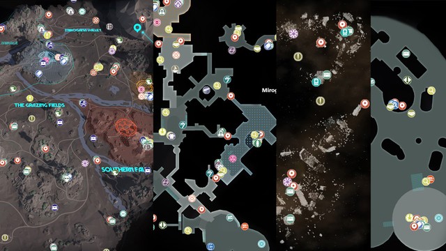 TosharaStar Wars: Outlaws Interactive Map